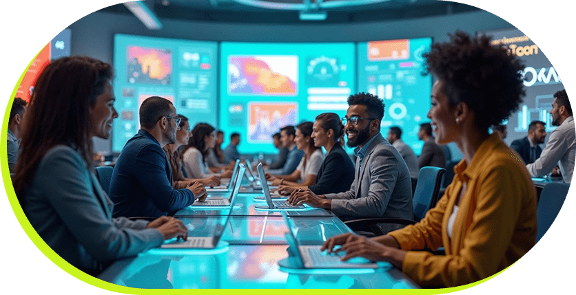 Primary alt text (recommended): Digital marketing agency team collaborating on SEO services and online growth strategie